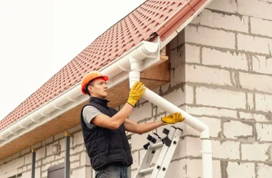 Pose et remplacement de gouttières à Nesle-la-Reposte